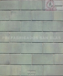 Baldosa 40x20x6 VERDE OLIVO.